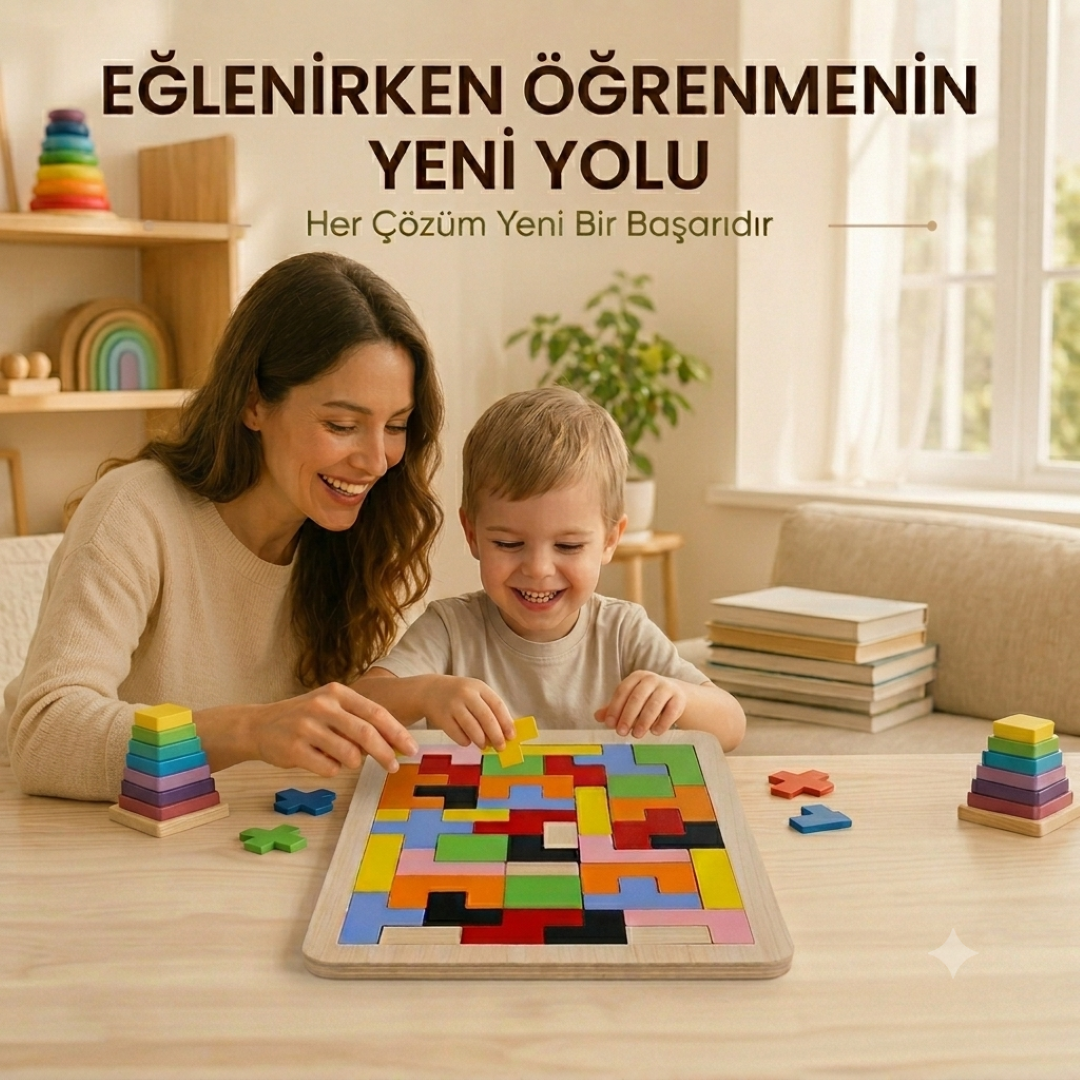 Çocuğunuz Eğlenirken Problem Çözmeyi Öğrensin